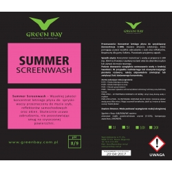 GREEN BAY - SUMMER SCREENWASH - LETNI PŁYN DO SPRYSKIWACZY (KONCENTRAT)